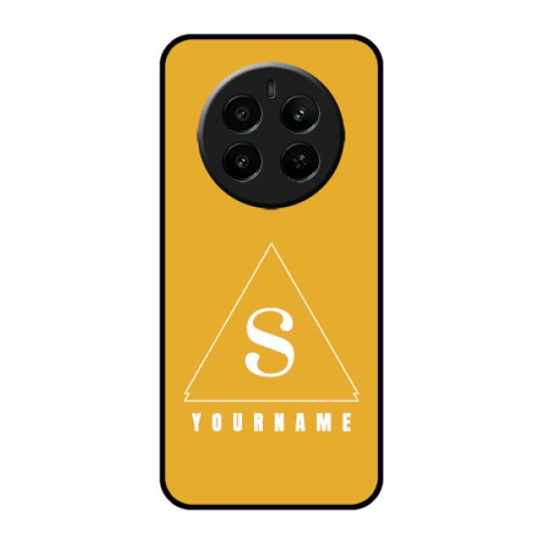 Narzo 70 Pro 5G Custom Glass Phone Case - Simple Triangle Design Narzo 70 Pro 5G Custom Glass Phone Case - Simple Triangle Design