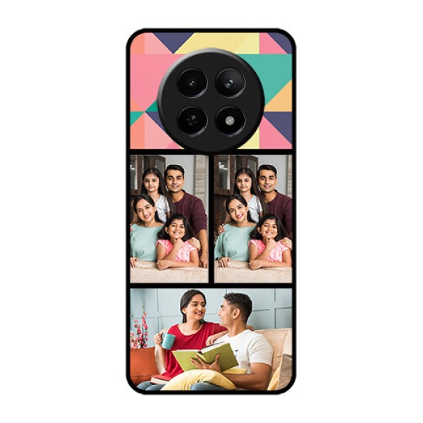 Realme Narzo 70X 5G Custom Glass Phone Case - Bulk Pic Upload Design