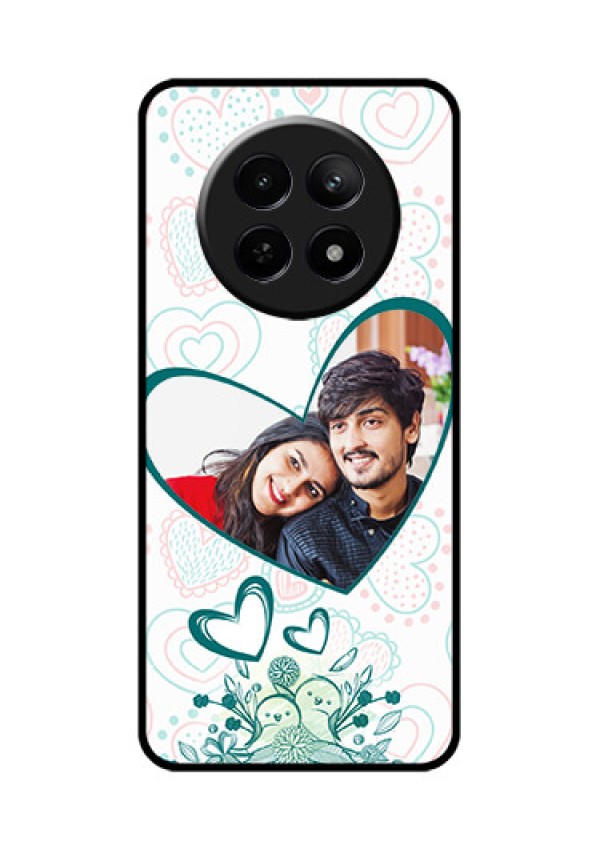 Realme Narzo 70X 5G Custom Glass Phone Case - Premium Couple Design