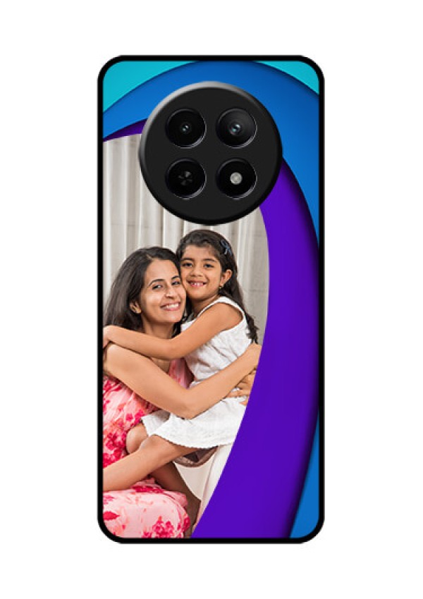 Realme Narzo 70X 5G Custom Glass Phone Case - Simple Pattern Design