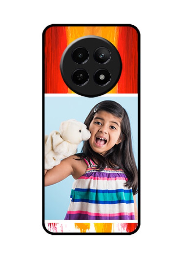 Realme Narzo 70X 5G Custom Glass Phone Case - Multi Color Design
