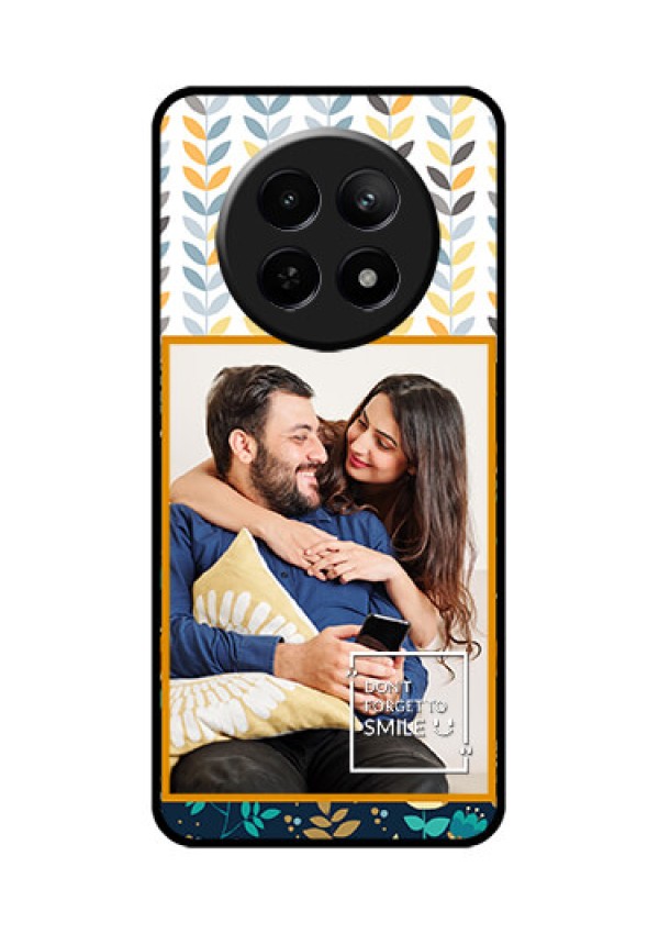 Realme Narzo 70X 5G Custom Glass Phone Case - Pattern Design