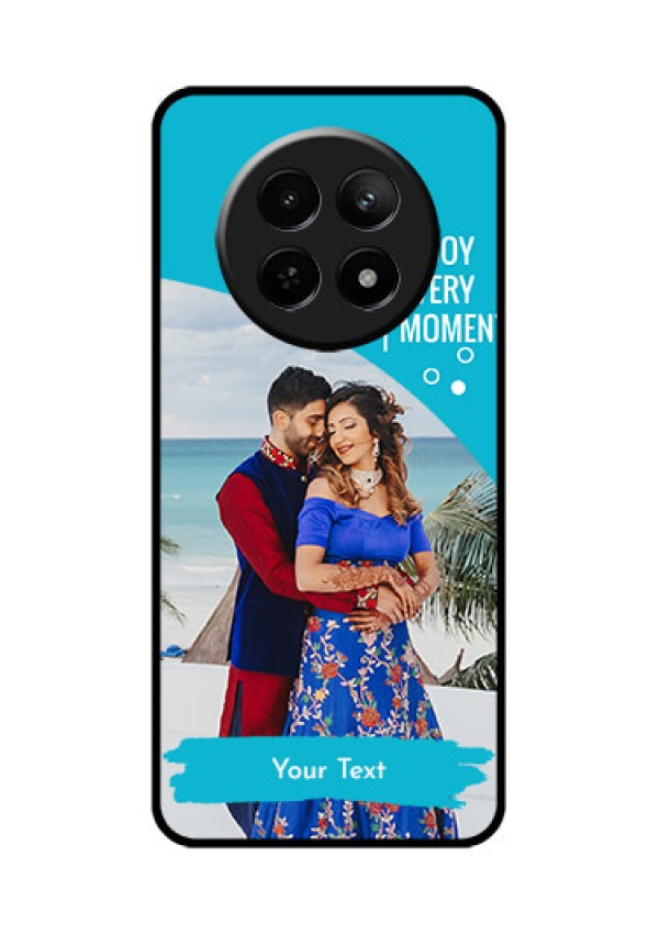 Realme Narzo 70X 5G Custom Glass Phone Case - Happy Moment Design