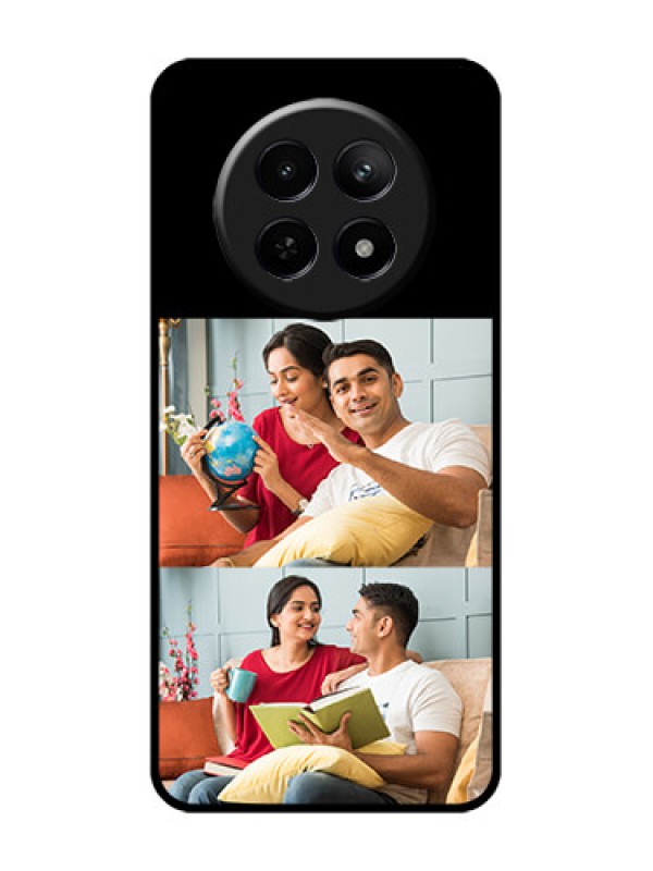 Custom Realme Narzo 70X 5G Custom Glass Phone Case - 2 Images Design