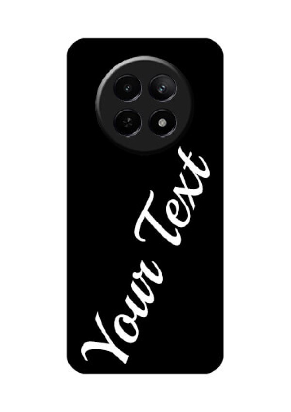 Realme Narzo 70X 5G Custom Glass Phone Case - With Your Name Design