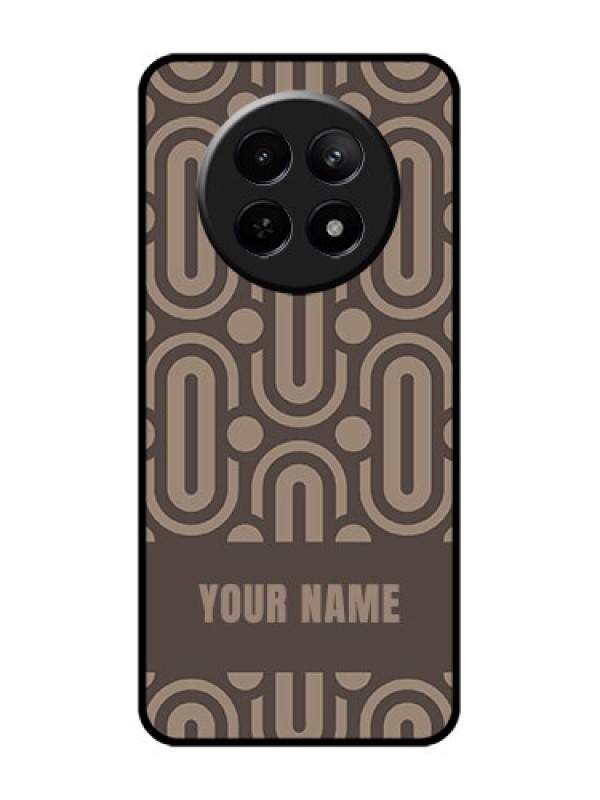 Custom Realme Narzo 70X 5G Custom Glass Phone Case - Captivating Zero Pattern Design