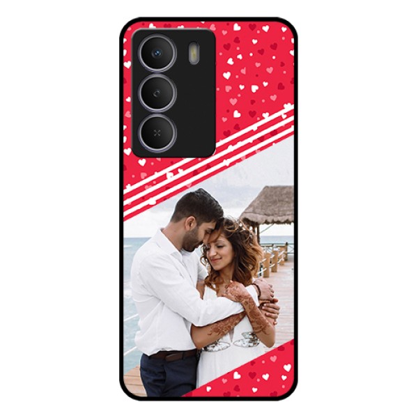 Realme Narzo 80 Lite Custom Glass Phone Case - Valentines Gift Design