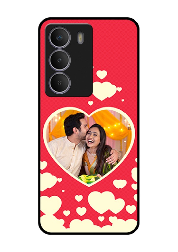 Realme Narzo 80 Lite Custom Glass Phone Case - Love Symbols Phone Cover Design