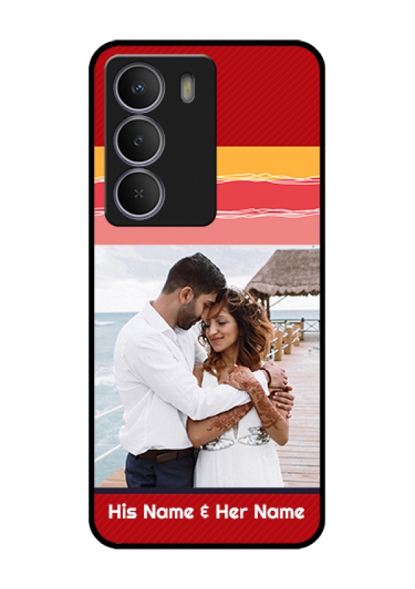 Realme Narzo 80 Lite Custom Glass Phone Case - Colorful Case Design