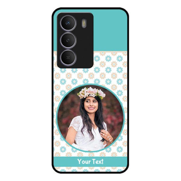 Realme Narzo 80 Lite Custom Glass Phone Case - Beautiful Flowers Design Realme Narzo 80 Lite Custom Glass Phone Case - Beautiful Flowers Design