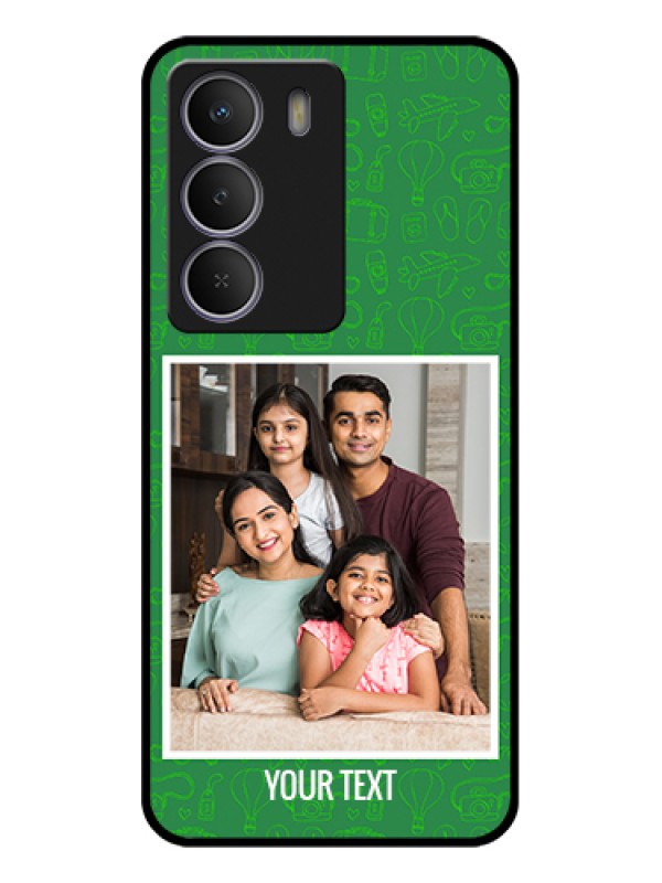 Custom Realme Narzo 80 Lite Custom Glass Phone Case - Picture Upload Design