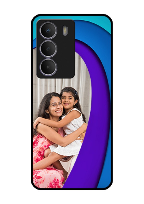 Realme Narzo 80 Lite Custom Glass Phone Case - Simple Pattern Design