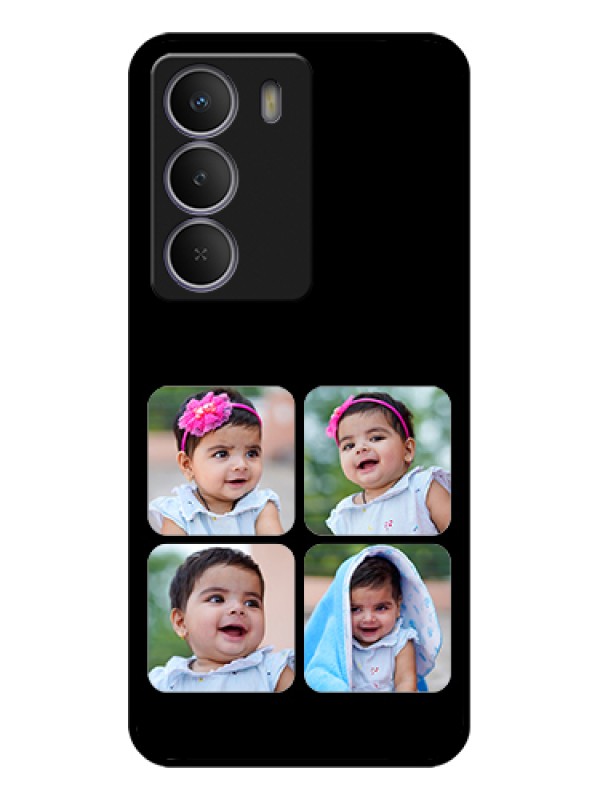 Custom Realme Narzo 80 Lite Custom Glass Phone Case - Multiple Pictures Design