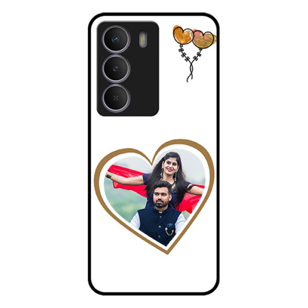 Realme Narzo 80 Lite Custom Glass Phone Case - You & Me Design