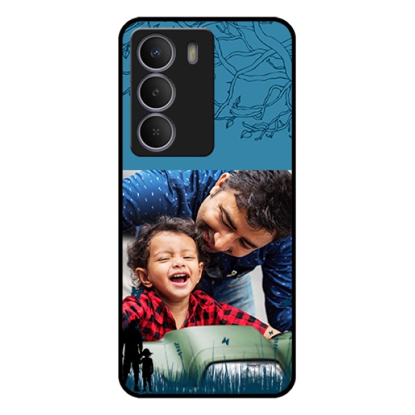 Realme Narzo 80 Lite Custom Glass Phone Case - Best Dad Design