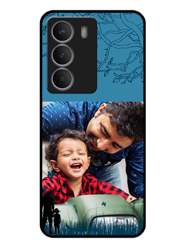 Custom Realme Narzo 80 Lite Custom Glass Phone Case - Best Dad Design