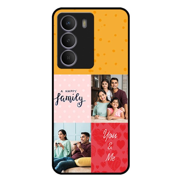Realme Narzo 80 Lite Custom Glass Phone Case - Images With Quotes Design