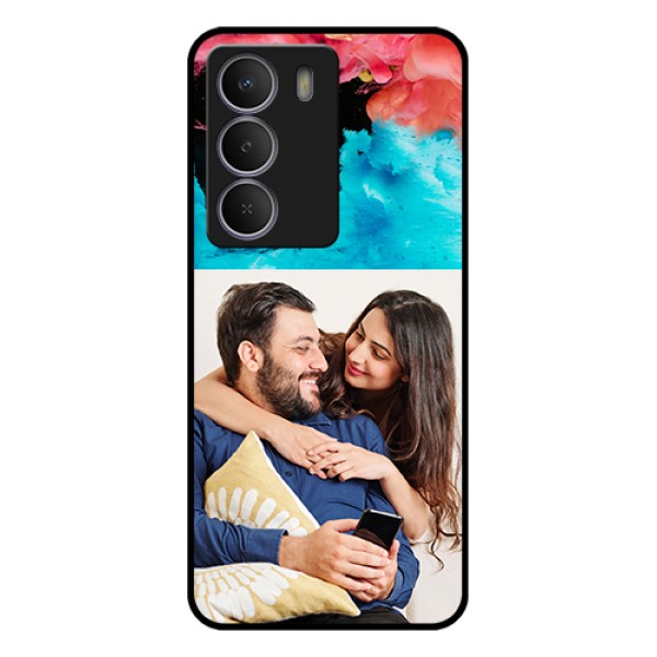 Realme Narzo 80 Lite Custom Glass Phone Case - Quote With Acrylic Painting Design