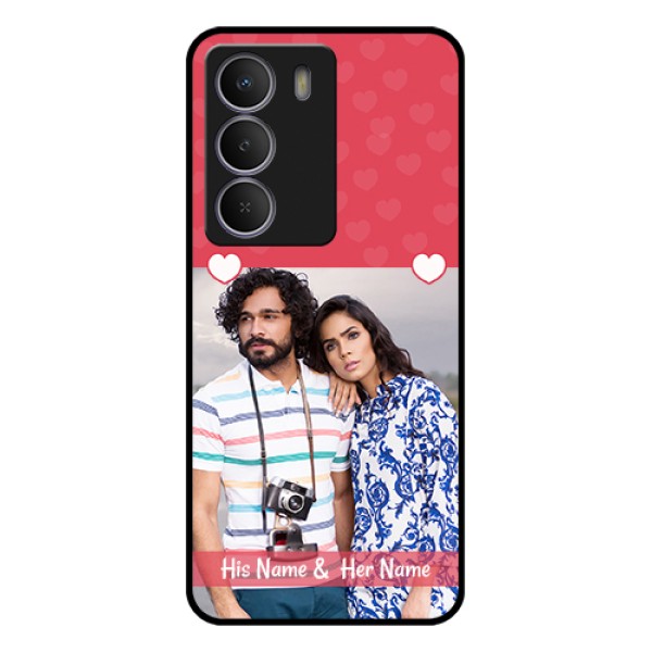 Realme Narzo 80 Lite Custom Glass Phone Case - Simple Love Design
