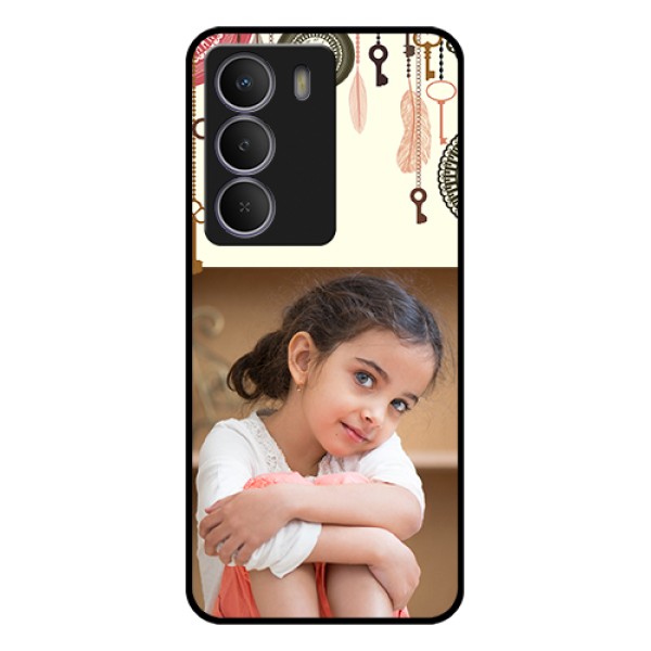 Realme Narzo 80 Lite Custom Glass Phone Case - Boho Style Design