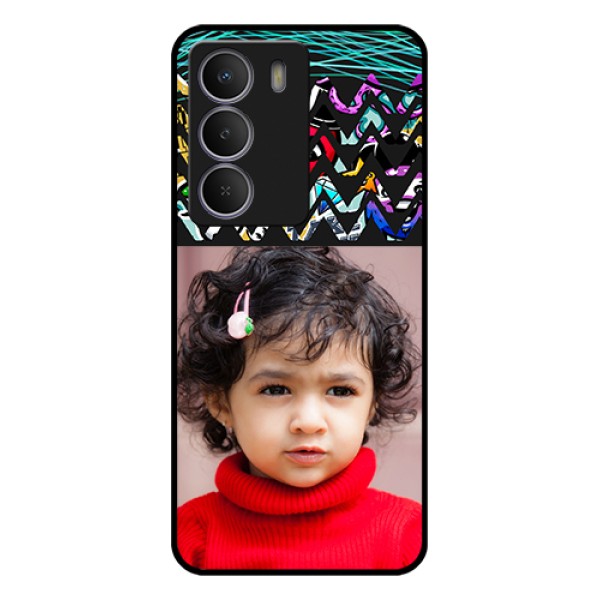 Realme Narzo 80 Lite Custom Glass Phone Case - Neon Abstract Design