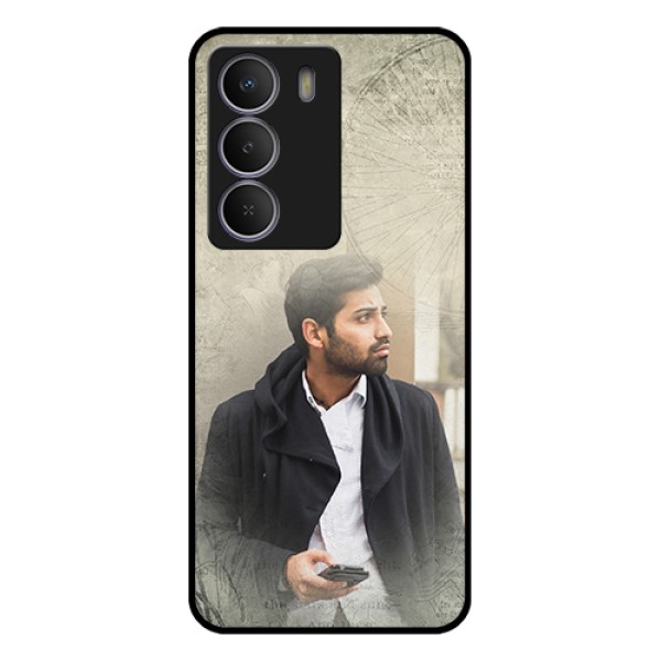 Realme Narzo 80 Lite Custom Glass Phone Case - With Vintage Design