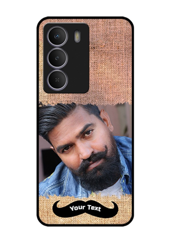 Realme Narzo 80 Lite Custom Glass Phone Case - With Texture Design