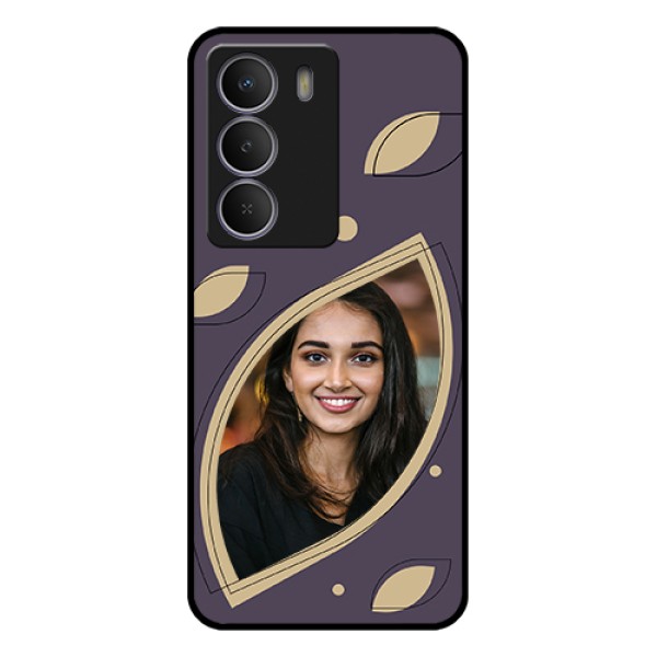 Realme Narzo 80 Lite Custom Glass Phone Case - Falling Leaf Design
