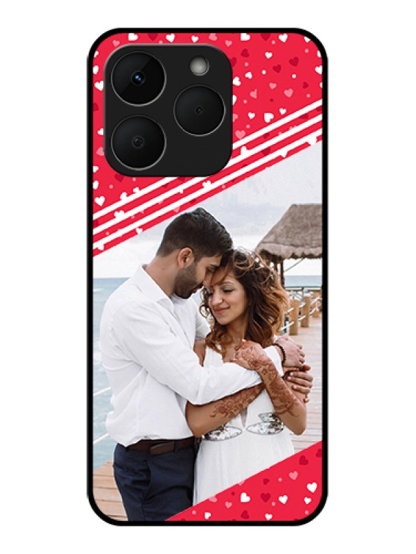 Custom Realme Narzo 90 5G Custom Glass Phone Case - Valentines Gift Design