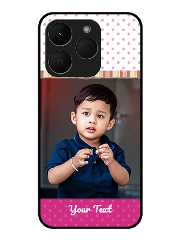 Custom Realme Narzo 90 5G Custom Glass Phone Case - Cute Girls Cover Design