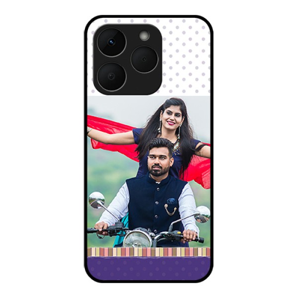 Realme Narzo 90 5G Custom Glass Phone Case - Cute Family Design
