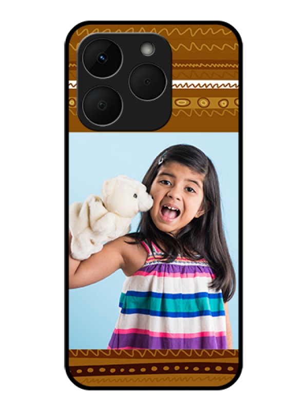 Custom Realme Narzo 90 5G Custom Glass Phone Case - Friends Picture Upload Design