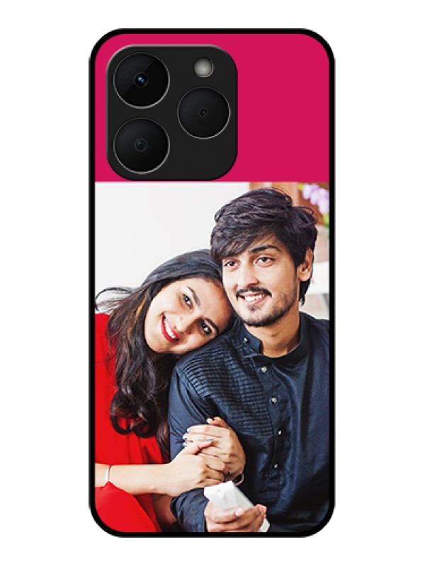 Custom Realme Narzo 90 5G Custom Glass Phone Case - Anniversary Cover Design