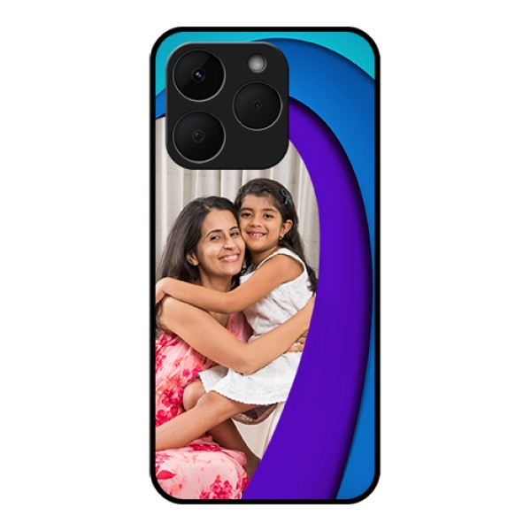 Realme Narzo 90 5G Custom Glass Phone Case - Simple Pattern Design