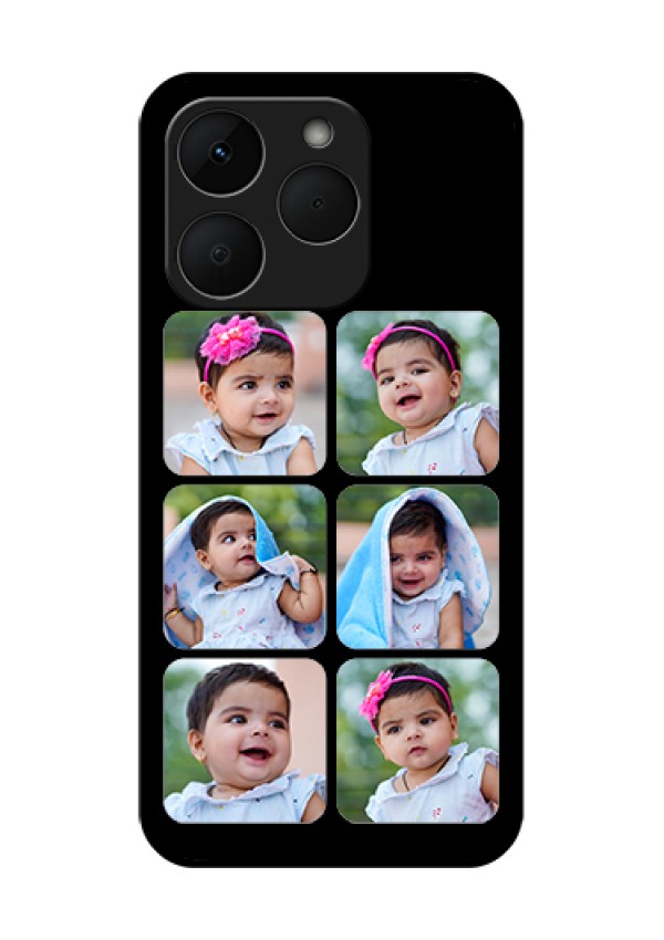 Realme Narzo 90 5G Custom Glass Phone Case - Multiple Pictures Design