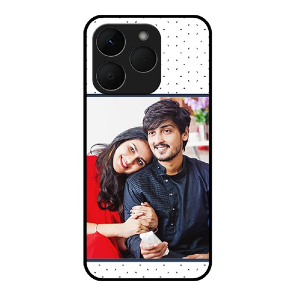 Realme Narzo 90 5G Custom Glass Phone Case - Premium Dot Design