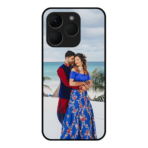 Realme Narzo 90 5G Custom Glass Phone Case - Upload Full Picture Design Realme Narzo 90 5G Custom Glass Phone Case - Upload Full Picture Design
