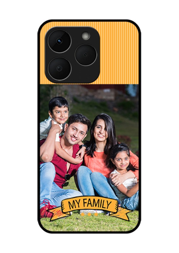 Realme Narzo 90 5G Custom Glass Phone Case - My Family Design