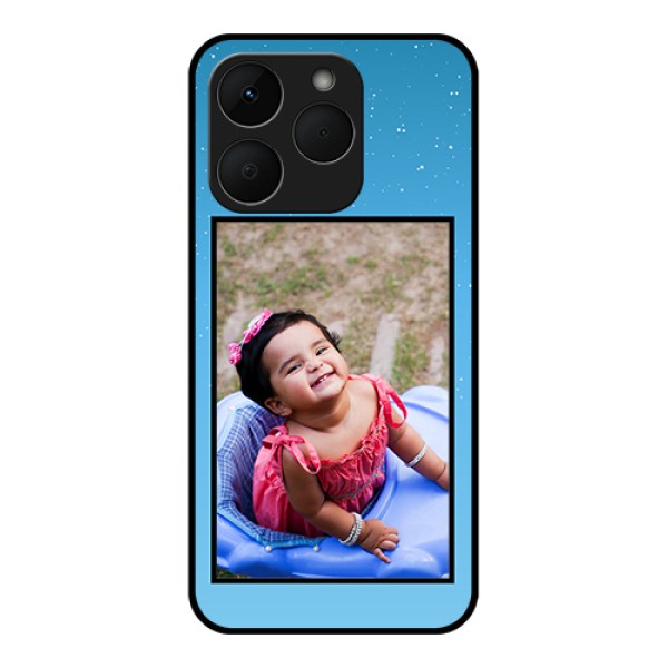 Realme Narzo 90 5G Custom Glass Phone Case - Wave Pattern Colorful Design