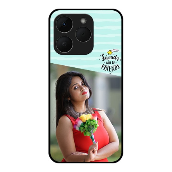 Realme Narzo 90 5G Custom Glass Phone Case - Friends Picture Icon Design Realme Narzo 90 5G Custom Glass Phone Case - Friends Picture Icon Design