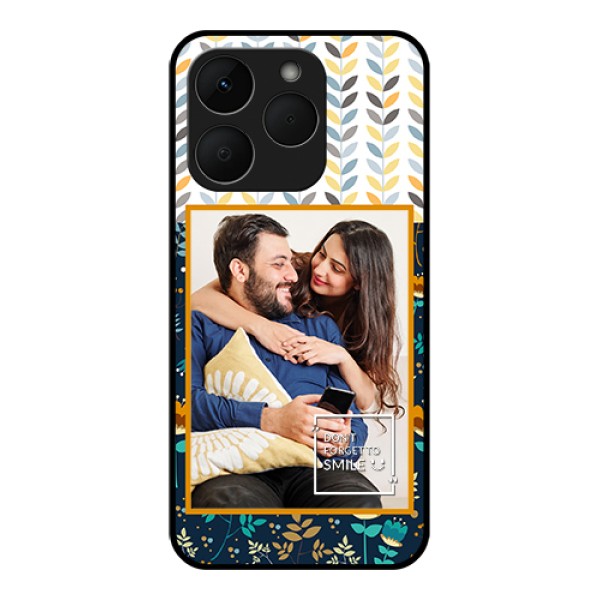 Realme Narzo 90 5G Custom Glass Phone Case - Pattern Design