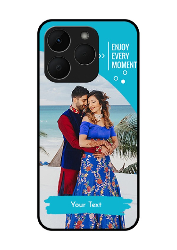 Realme Narzo 90 5G Custom Glass Phone Case - Happy Moment Design