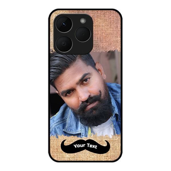 Realme Narzo 90 5G Custom Glass Phone Case - With Texture Design