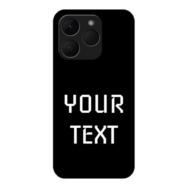 Realme Narzo 90 5G Custom Glass Phone Case - Your Name Design