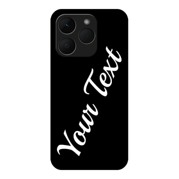 Realme Narzo 90 5G Custom Glass Phone Case - With Your Name Design