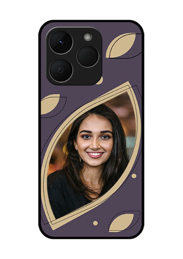 Realme Narzo 90 5G Custom Glass Phone Case - Falling Leaf Design