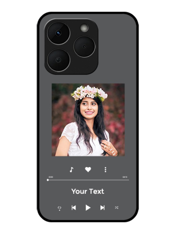 Custom Realme Narzo 90 5G Custom Glass Phone Case - Play The Music Design