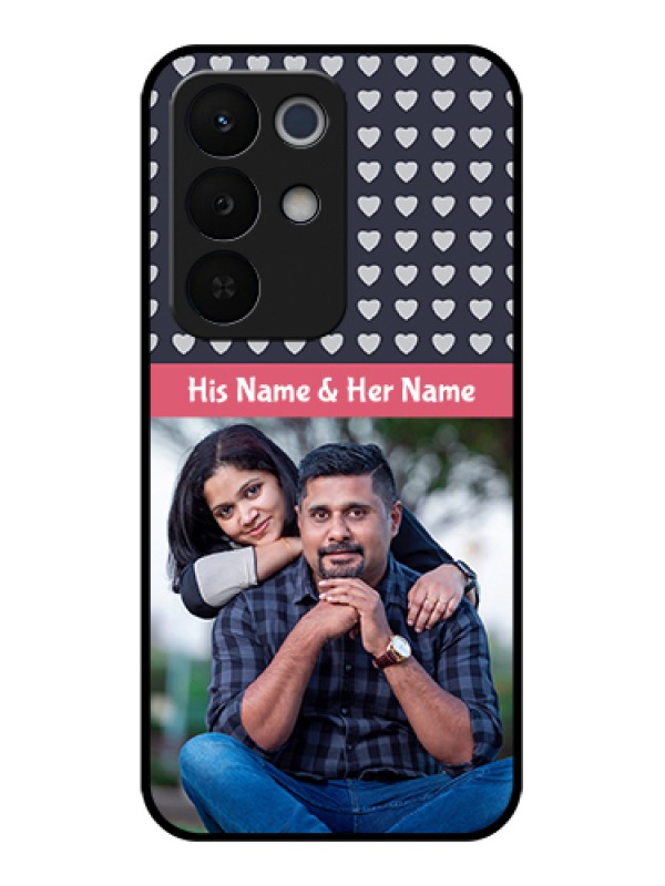 Custom Realme Narzo 90X 5G Custom Glass Phone Case - Love Symbols Design