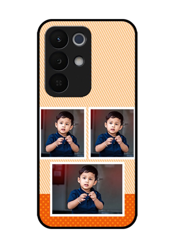 Realme Narzo 90X 5G Custom Glass Phone Case - Bulk Photos Upload Design