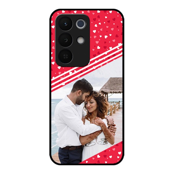 Realme Narzo 90X 5G Custom Glass Phone Case - Valentines Gift Design